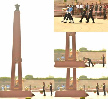 Lt Gen Sanjay Malik, paid homage to Bravehearts at NWM on 14 Nov 25